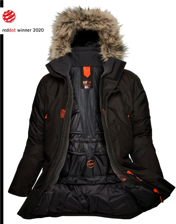 Helly Hansen WorkWear's Bifrost Winter Parka wins Red Dot Award for  outstanding design quality - ADPR